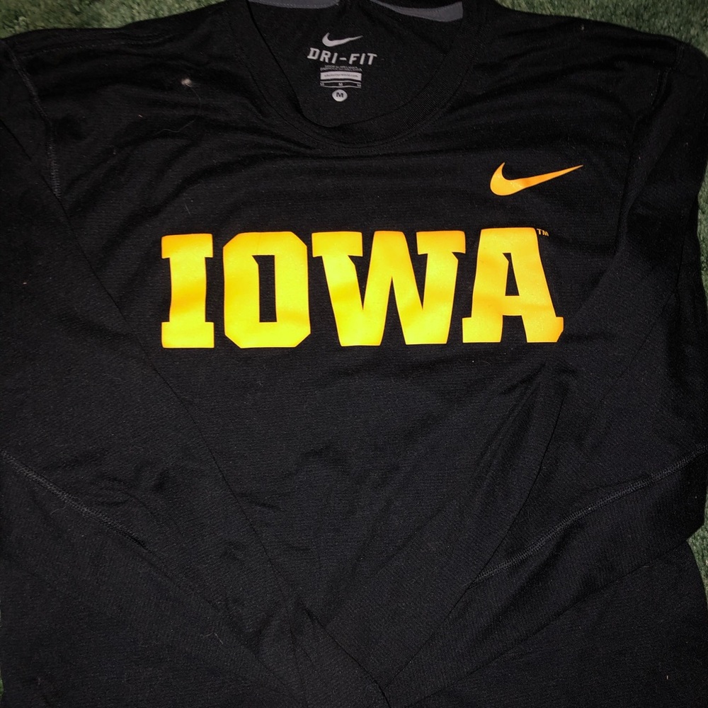 University of Iowa Nike Dry fit long sleeve t